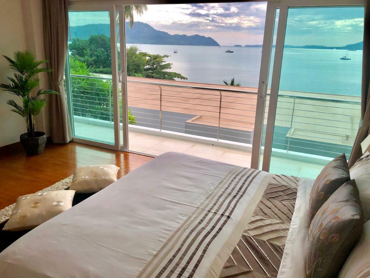 D-Lux 4 Bed Beachfront Apartment With Sea View Panwa Beach Exterior foto
